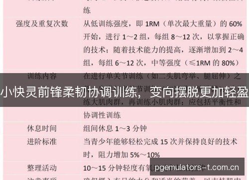 小快灵前锋柔韧协调训练，变向摆脱更加轻盈